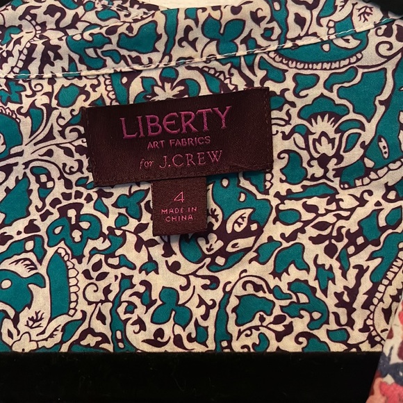 JCrew Cotton Liberty Blouse - Picture 2 of 2